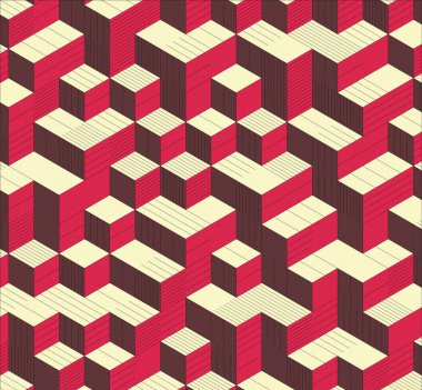 İzometrik küp. Renkli ve gürültü desenli. Mezuniyet geçmişi. 3 boyutlu izometrik küp. Pankart Duvar Kağıdı.