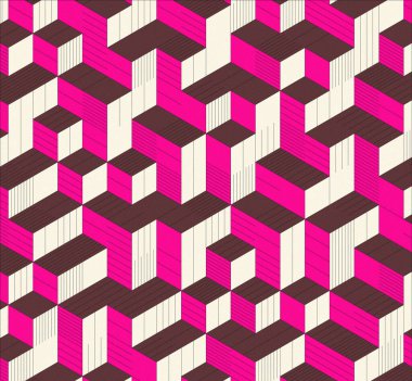 İzometrik küp. Renkli ve gürültü desenli. Mezuniyet geçmişi. 3 boyutlu izometrik küp. Pankart Duvar Kağıdı.