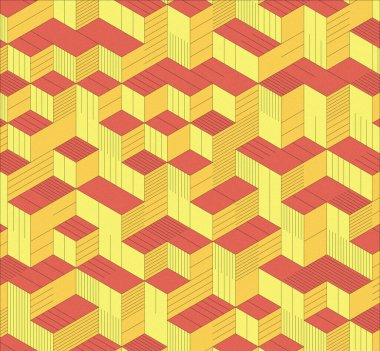 İzometrik küp. Renkli ve gürültü desenli. Mezuniyet geçmişi. 3 boyutlu izometrik küp. Pankart Duvar Kağıdı.