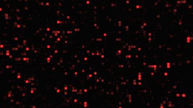 Dijital arka plan. Çok renkli kareler ve noktalar. Soyut. Gradyan arkaplan.