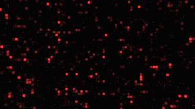 Dijital arka plan. Çok renkli kareler ve noktalar. Soyut. Gradyan arkaplan.