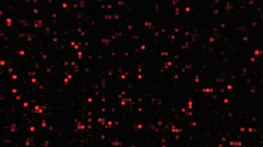 Dijital arka plan. Çok renkli kareler ve noktalar. Soyut. Gradyan arkaplan.