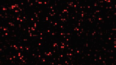 Dijital arka plan. Çok renkli kareler ve noktalar. Soyut. Gradyan arkaplan.