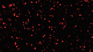 Dijital arka plan. Çok renkli kareler ve noktalar. Soyut. Gradyan arkaplan.