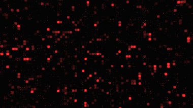 Dijital arka plan. Çok renkli kareler ve noktalar. Soyut. Gradyan arkaplan.