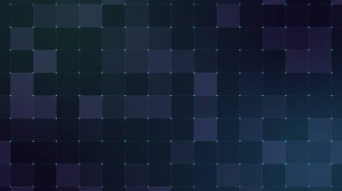 Dijital arka plan. Çok renkli kareler ve noktalar. Soyut. Gradyan arkaplan.