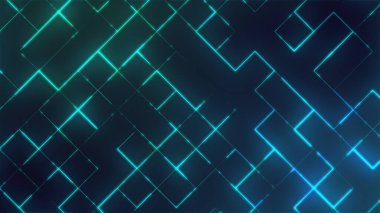 Dijital arka plan. Çok renkli kareler ve noktalar. Soyut. Gradyan arkaplan.