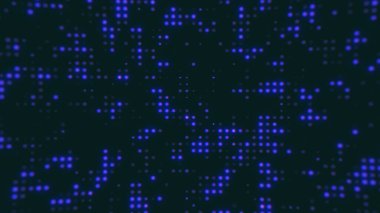 Dijital arka plan. Çok renkli kareler ve noktalar. Soyut. Gradyan arkaplan.