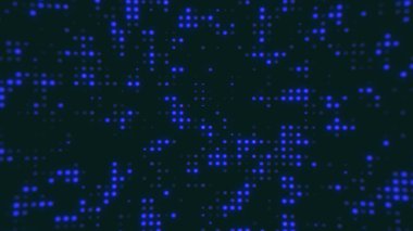 Dijital arka plan. Çok renkli kareler ve noktalar. Soyut. Gradyan arkaplan.