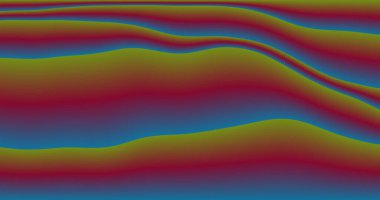 Soyut dalga arkaplanı. Çok renkli dalga. Kavram. Modern. Gradyan arkaplan.