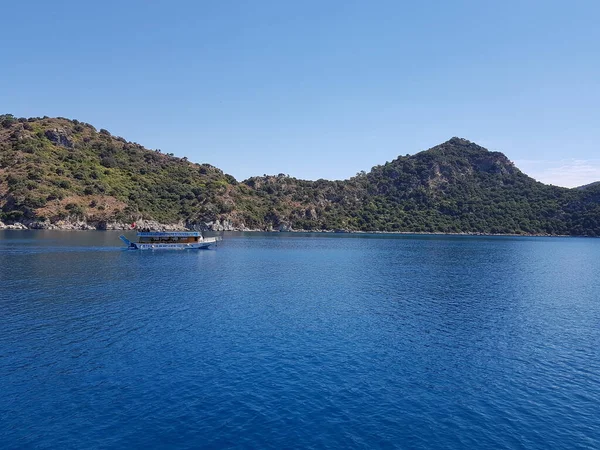 Marmaris Türkiye 'de güzel deniz