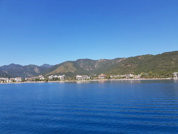 Marmaris Türkiye 'de güzel deniz