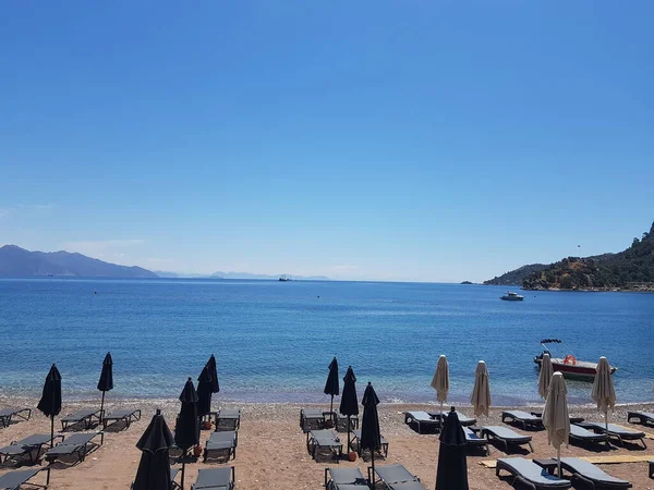 Marmaris Türkiye 'de güzel deniz