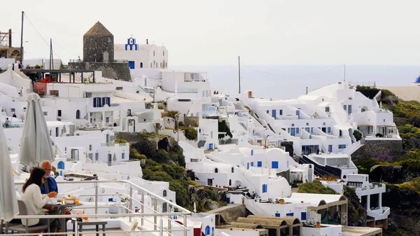 Picturesque Charming Island Santorini — Fotografia de Stock