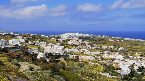 Picturesque Charming Island Santorini — Foto de Stock