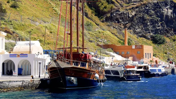 Picturesque Charming Island Santorini — Zdjęcie stockowe
