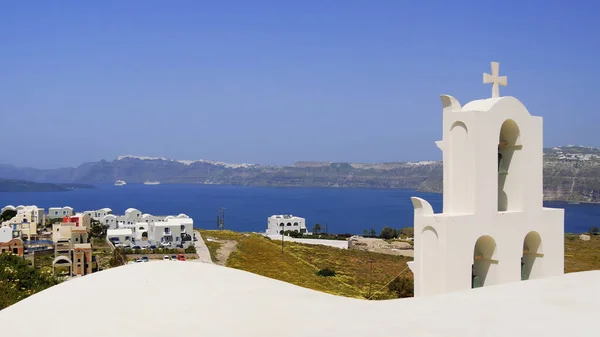 Utsikt Över Den Grekiska Santorini — Stockfoto