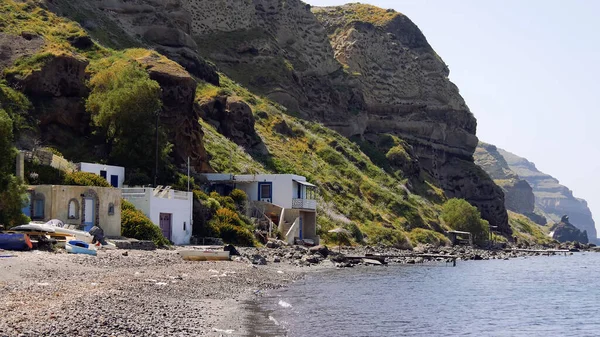 İsrail 'in kuzeyindeki Akdeniz adasının manzarası.