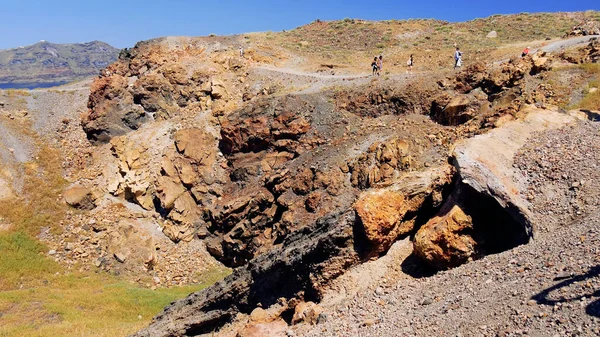 Vulkaniska Landskap Bergen Lanzarote Spanien — Stockfoto