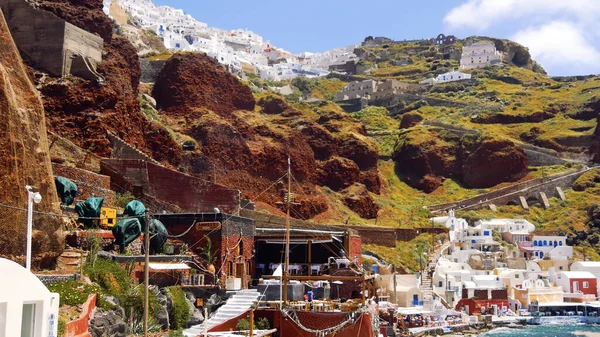 Santorini Adası manzarası, Yunanistan