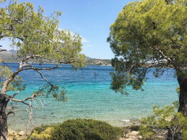 Güzel deniz manzarası