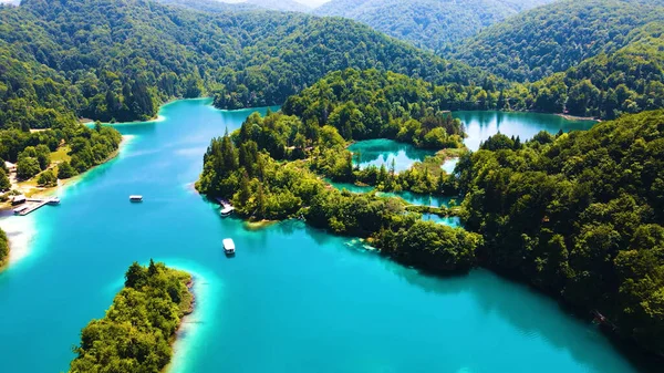 Jeziora Plitvice Park Narodowy Chorwacja — Zdjęcie stockowe