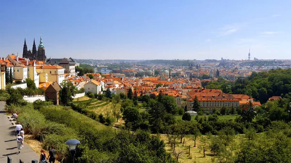 Prague Czech Republic Old Town Aerial View — Stock Photo, Image