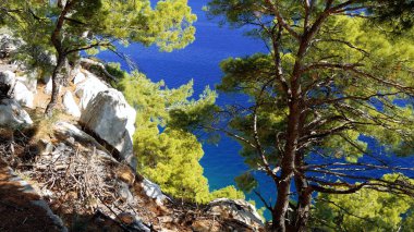 Dağların güzel manzarası