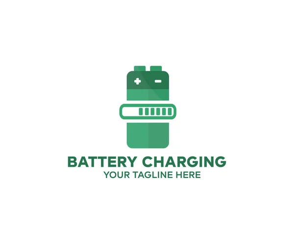 电池充电级标志设计 全充电电池矢量的设计和说明 — 图库矢量图片