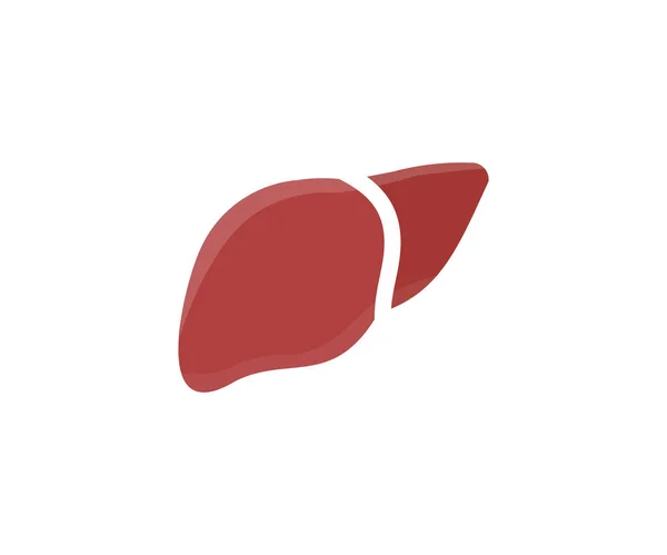 Human Liver Hepatitis Vaccination Logo Design Awareness Prevention Treatment Viral — Wektor stockowy