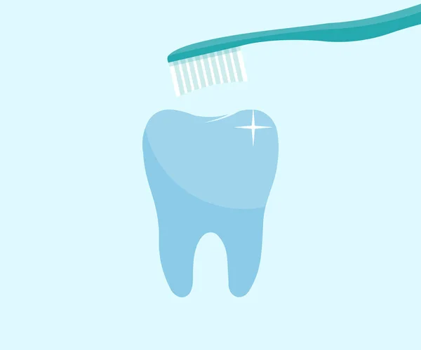 Dental Concept Healthy Equipment Tools Dental Care Logo Design Dentist — Vector de stock