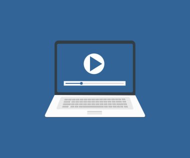 Online tutoring concept. E-books, internet courses process. Staff education, consulting college logo design. Video conferencing platform for online education vector design and illustration.