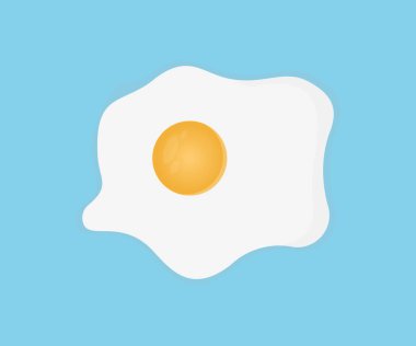 Breakfast with eggs, fried eggs, fresh eggs logo design. Concept of cooking, white Eggs and Yellow Egg Yolk vector design and illustration.