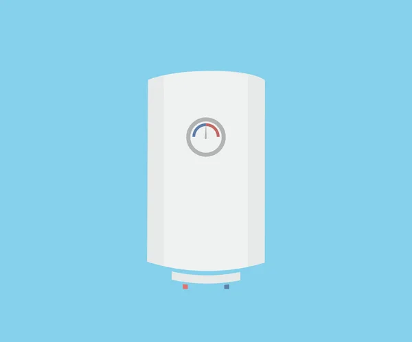 Modern Electric Boiler Water Heater Logo Design Energy Cash Savings — Stock vektor