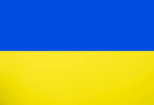 Ukrainian flag photo closeup. High quality photo — Stock Photo, Image