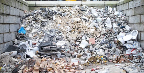 쓰레기 쓰레기를 재활용 쓰레기 수거의 고품질 — 스톡 사진