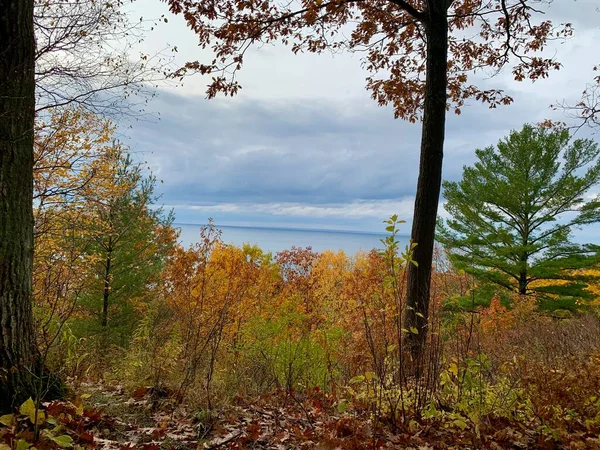 Vista Panorámica Del Lago Michigan —  Fotos de Stock