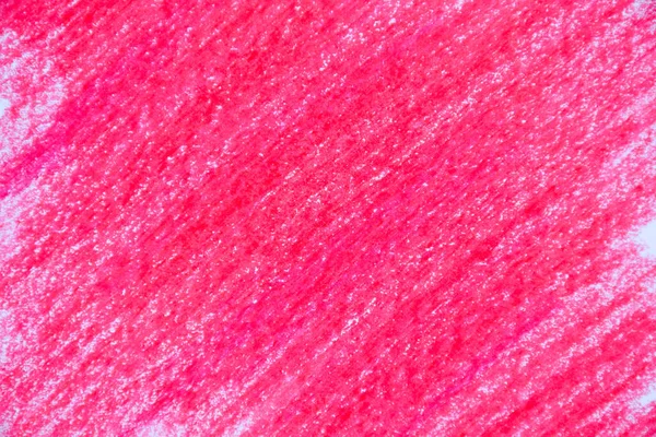 Abtract Red Crayon Texture Art Background —  Fotos de Stock