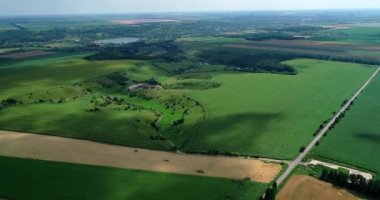 Kırsal alandaki güzel manzaralar.