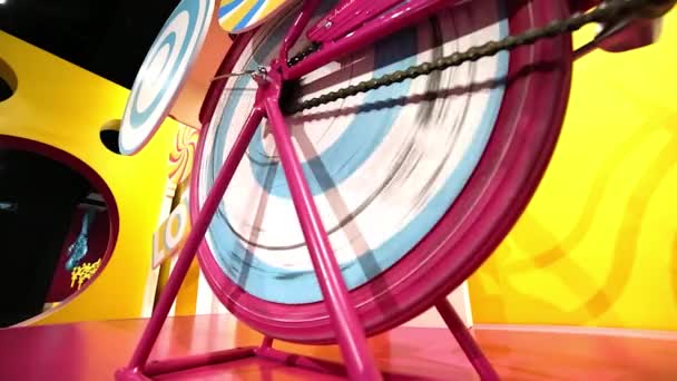 Bicicleta de caramelo — Vídeos de Stock