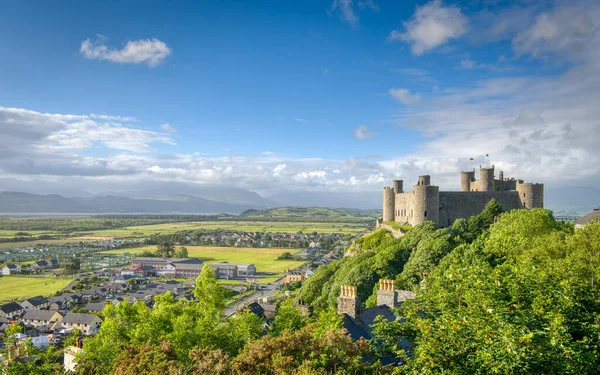 A view of Harlech Castle — Stock Photo, Image