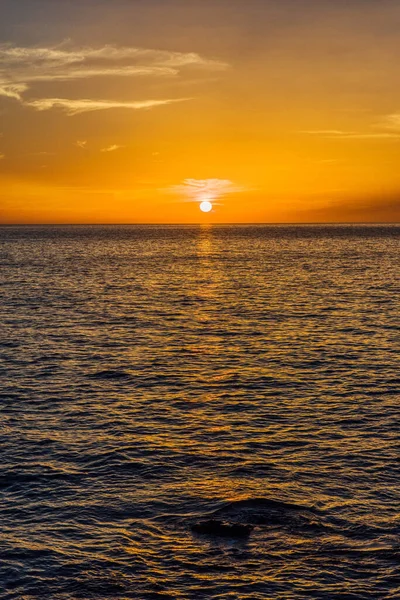 Puerto de Mogan 'da günbatımı