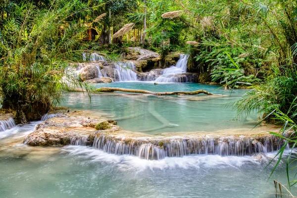 Luang Prabang 'daki Kuang Si Şelalesi