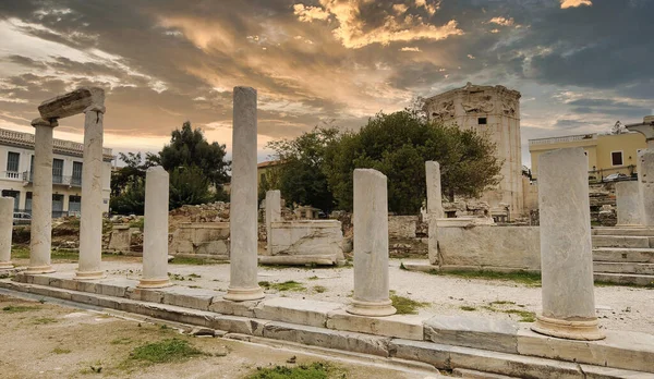 Ágora Romana Atenas Grécia — Fotografia de Stock