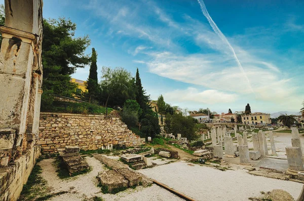Roman Agora Řeckých Aténách — Stock fotografie