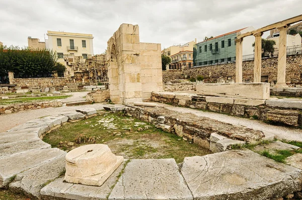 A Biblioteca de Adriano em Atenas - Grécia — Fotografia de Stock