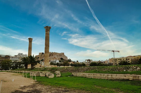 Atina, Yunanistan Akropolis ve Olimpiya-zeus Tapınağı