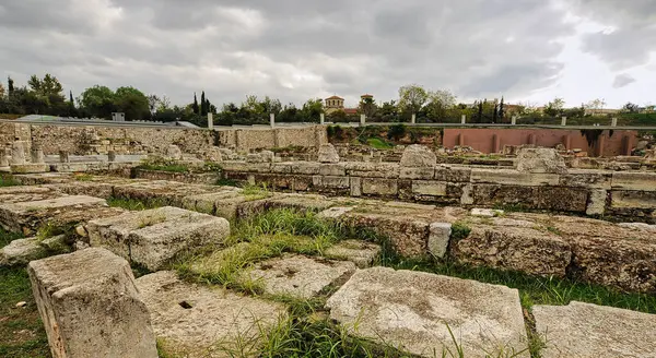 Kerameikos, Keramikos ou Ceramicus, lugar arqueológico em Atenas. — Fotografia de Stock