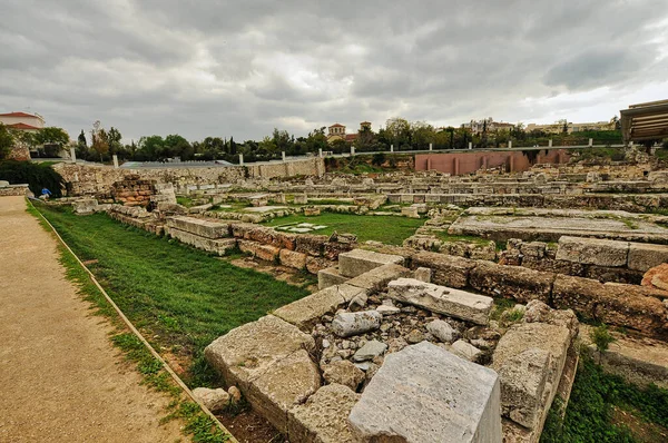 Місце археологічних розкопок в Керамік в Афінах, Греція — стокове фото