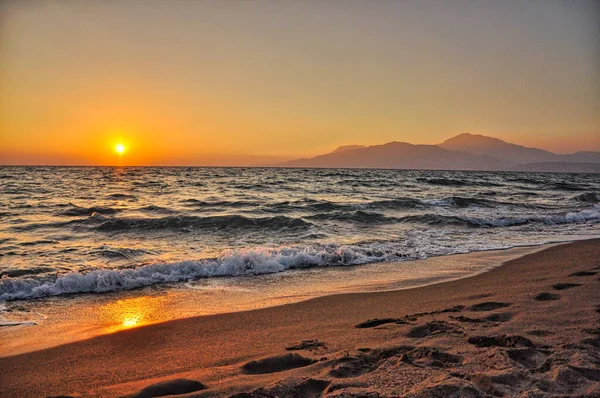 Komos Strand Kreta — Stockfoto